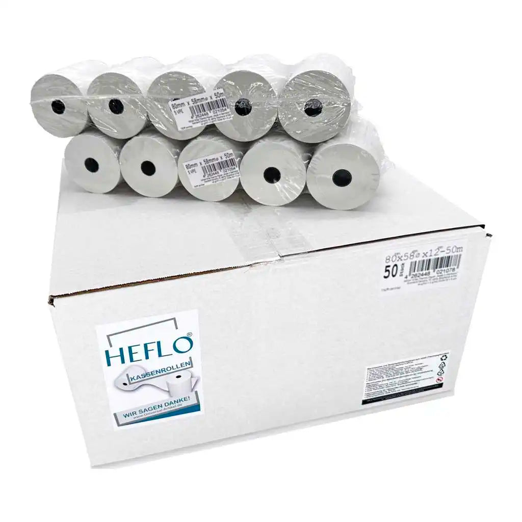 HEFLO-Kassenrollen-80x50m-58mm-48g