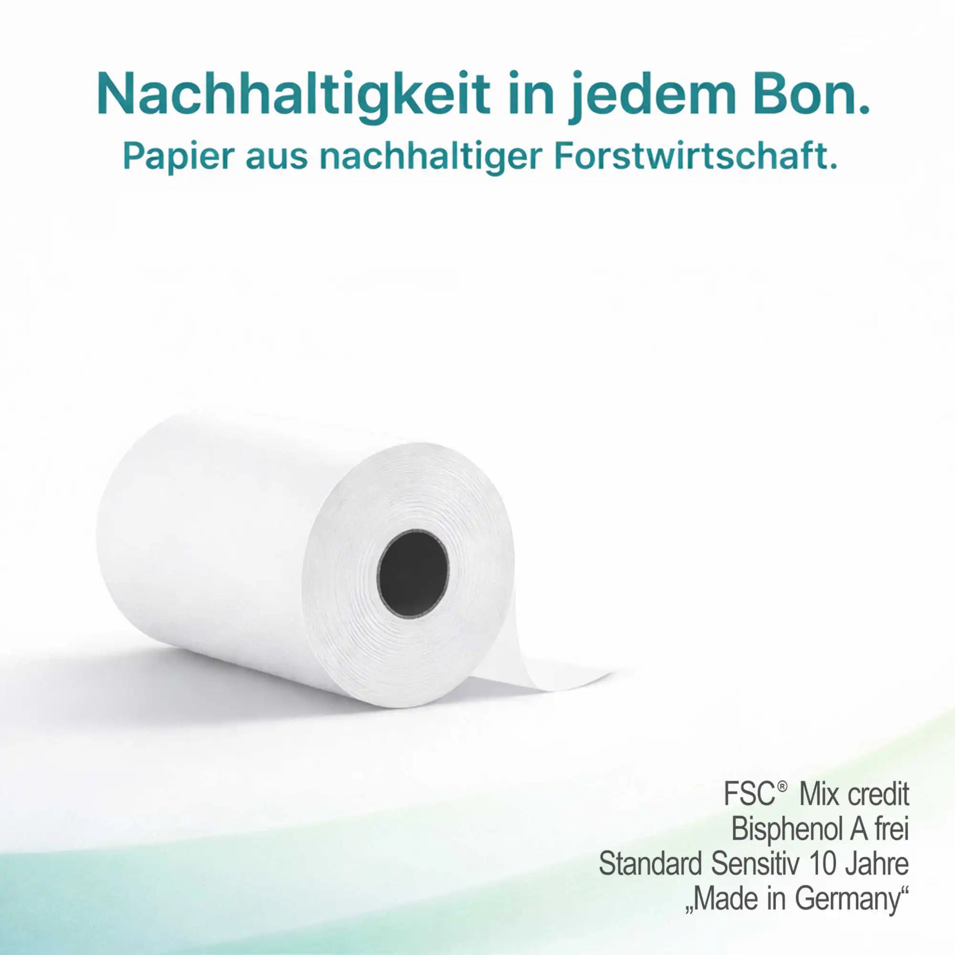 HEFLO Thermorollen nahhaltig mit jedem Bon