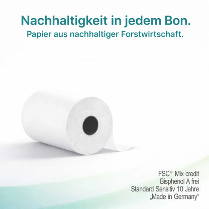 HEFLO Thermorollen nahhaltig mit jedem Bon