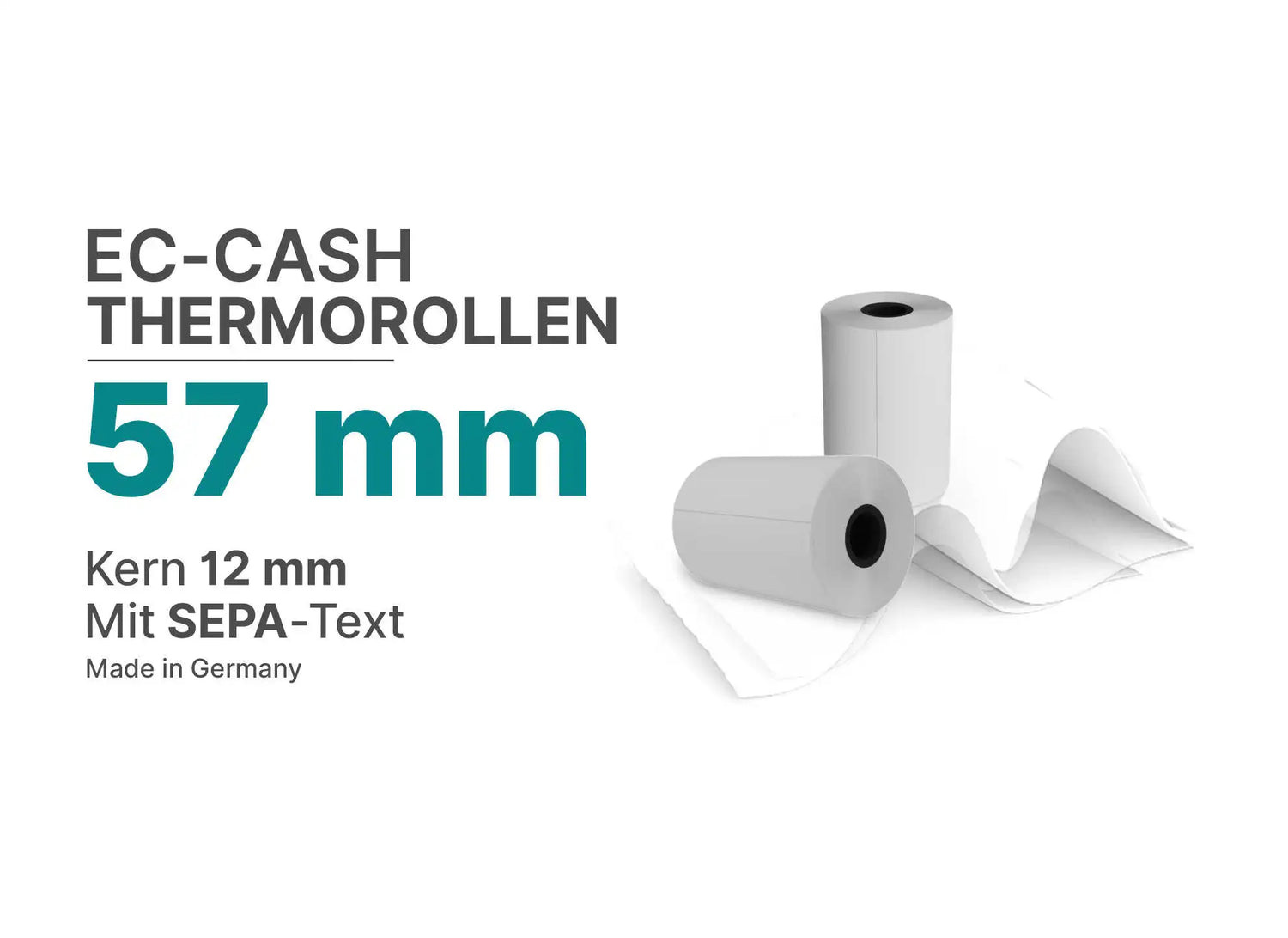 HEFLO Kollektion Reine Bild 57mm Thermorollen